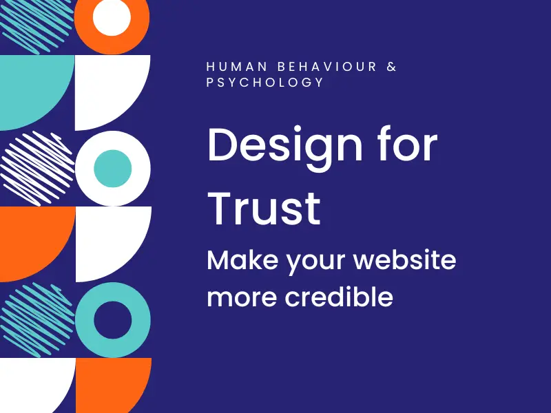 Design for Trust